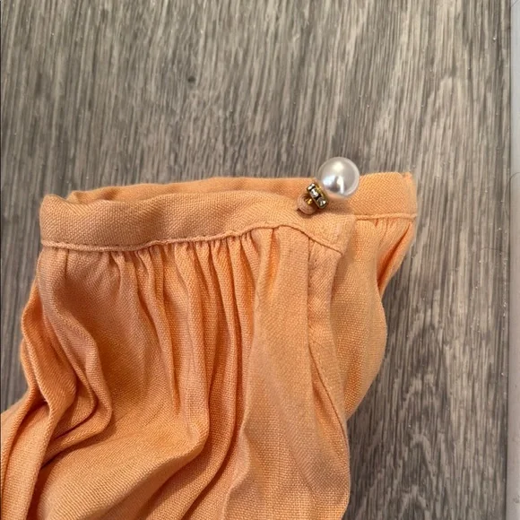 Elegant Off-Shoulder Orange Dress- Gianni Bini X Venita Aspen - Picture 5 of 5